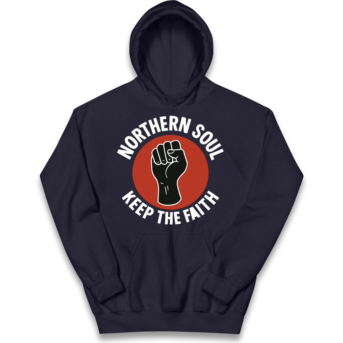 Northern Soul Keep The Faith kids hoodie