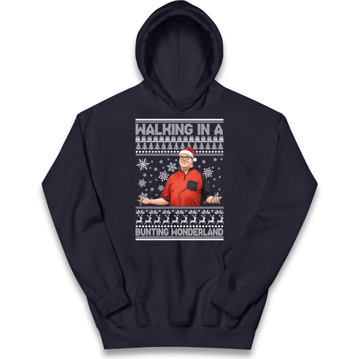 Bunting Wonderland Kids Hoodie