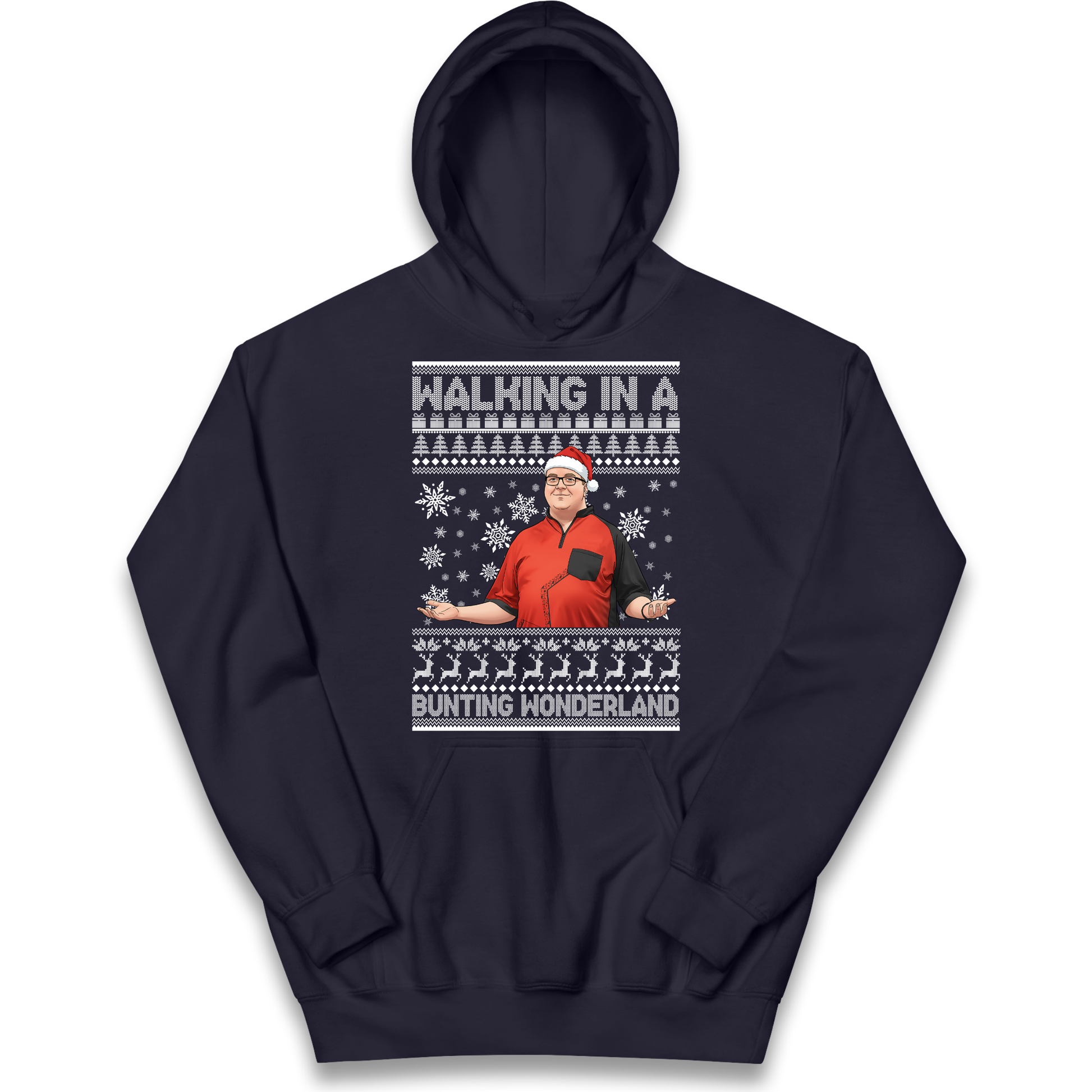 Bunting Wonderland Kids Hoodie