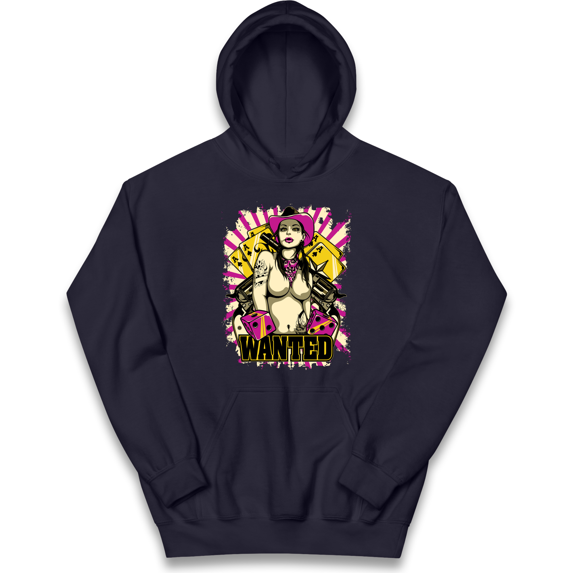 Wanted Ace Of Spades kids hoodie