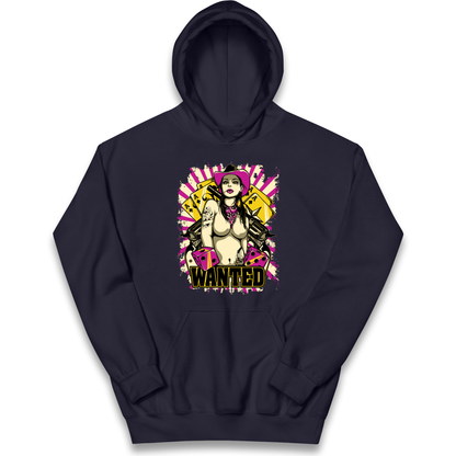 Wanted Ace Of Spades kids hoodie