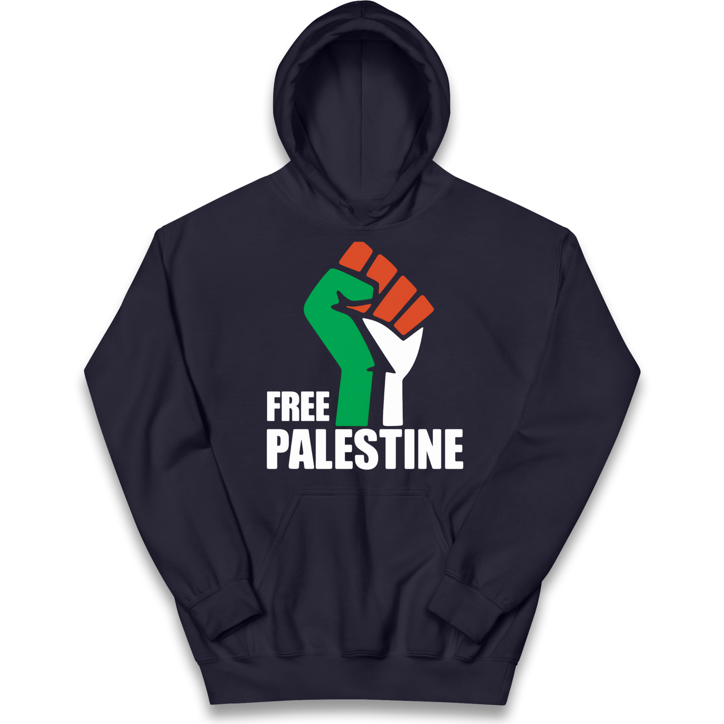 Free Palestine kids hoodie