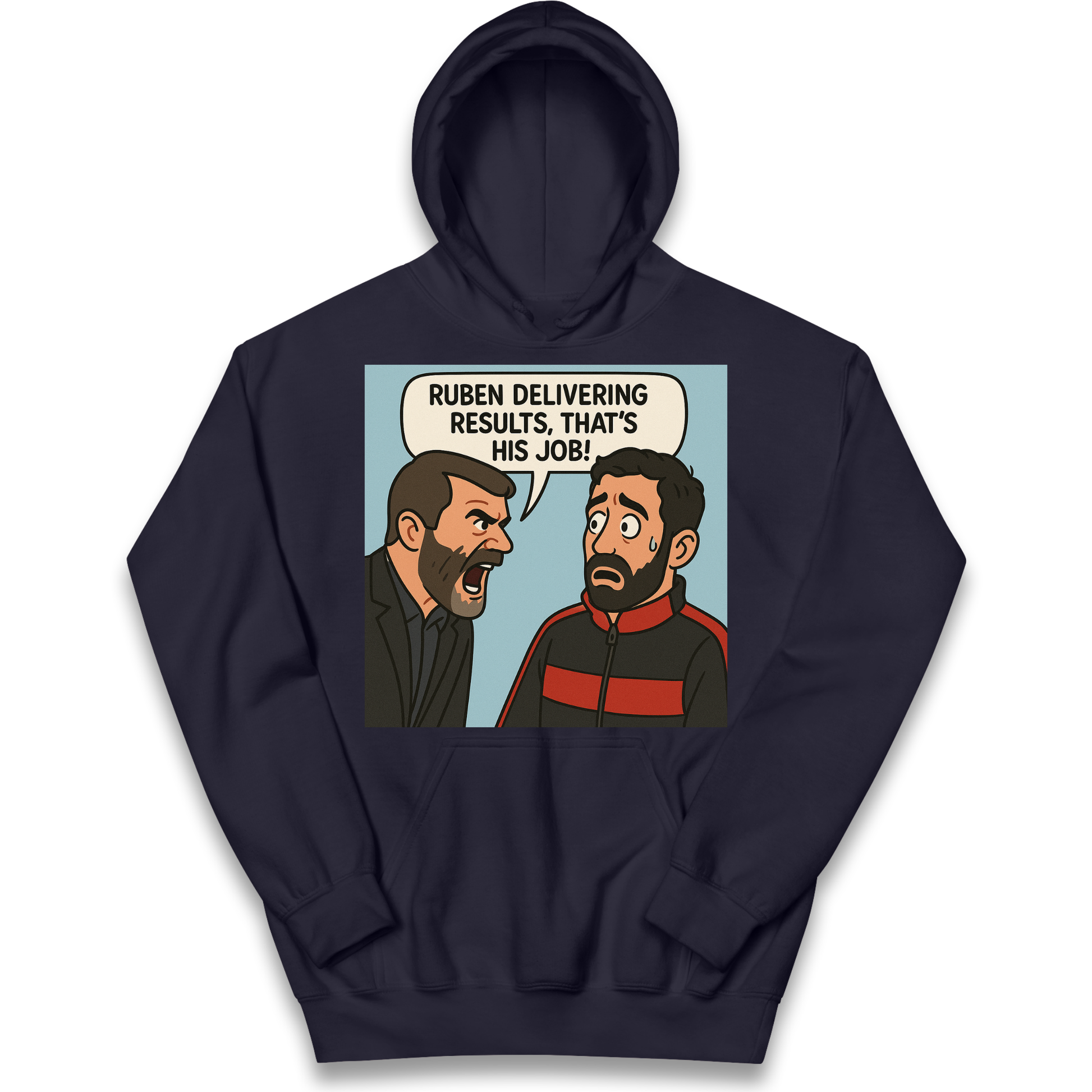 Ruben Delivering Results That's His Job kids hoodie