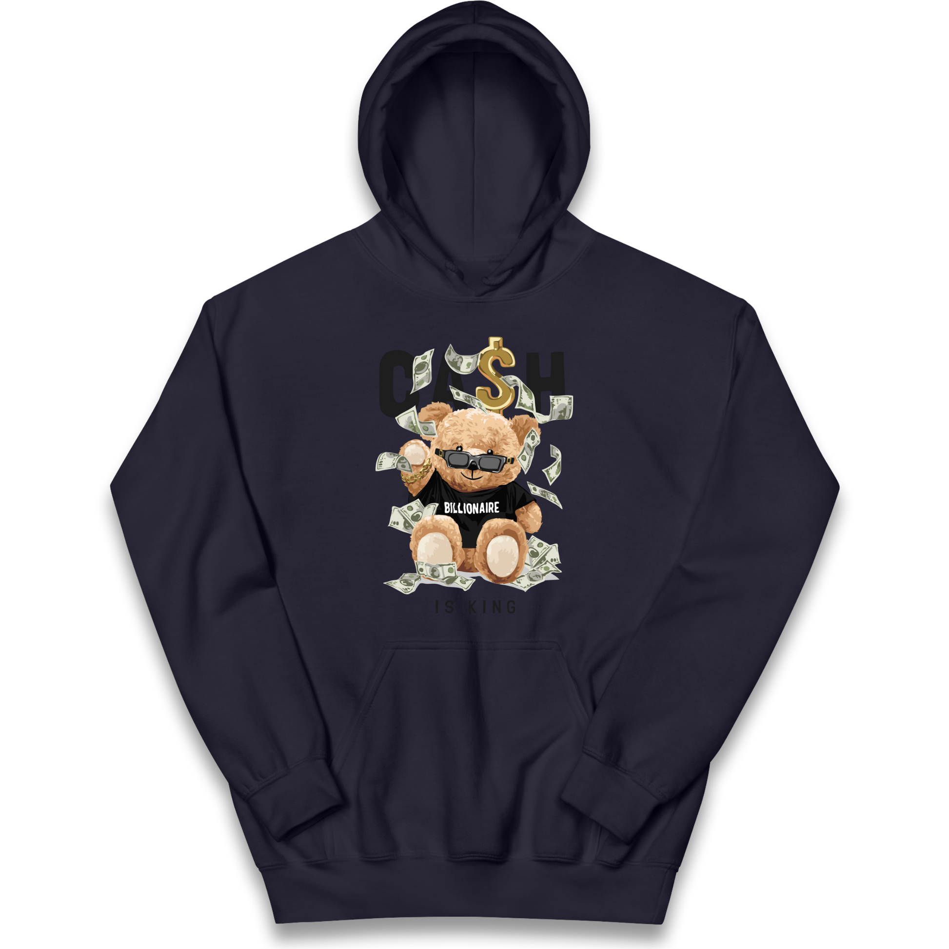 Teddy Bear Billionaire Streetwear kids hoodie