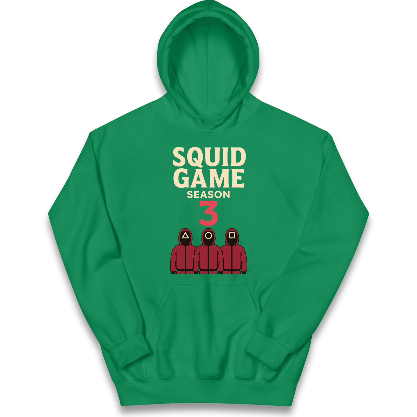 Squid Games Season 3 Kids Hoodie