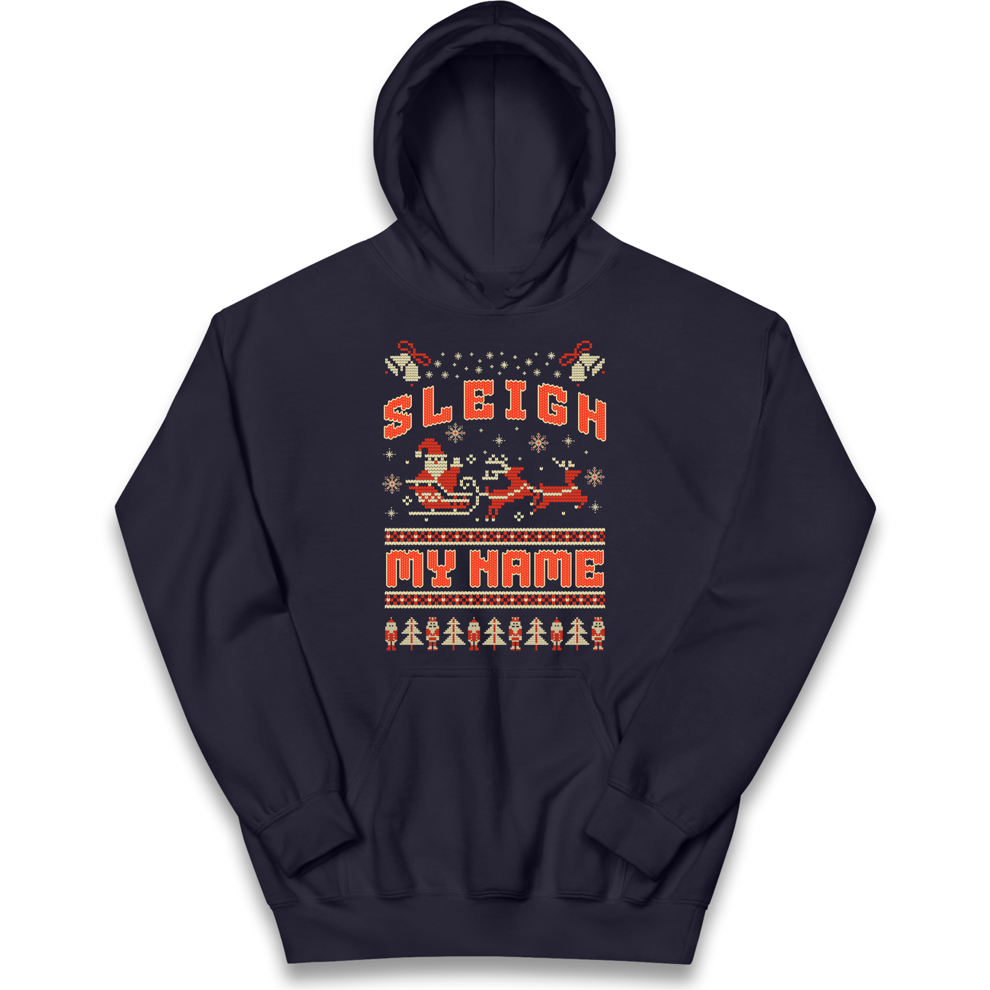 Sleigh My Name Christmas kids hoodie