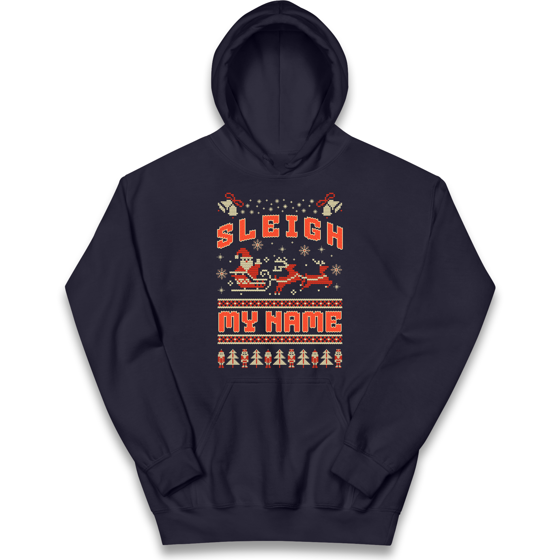 Sleigh My Name Christmas kids hoodie