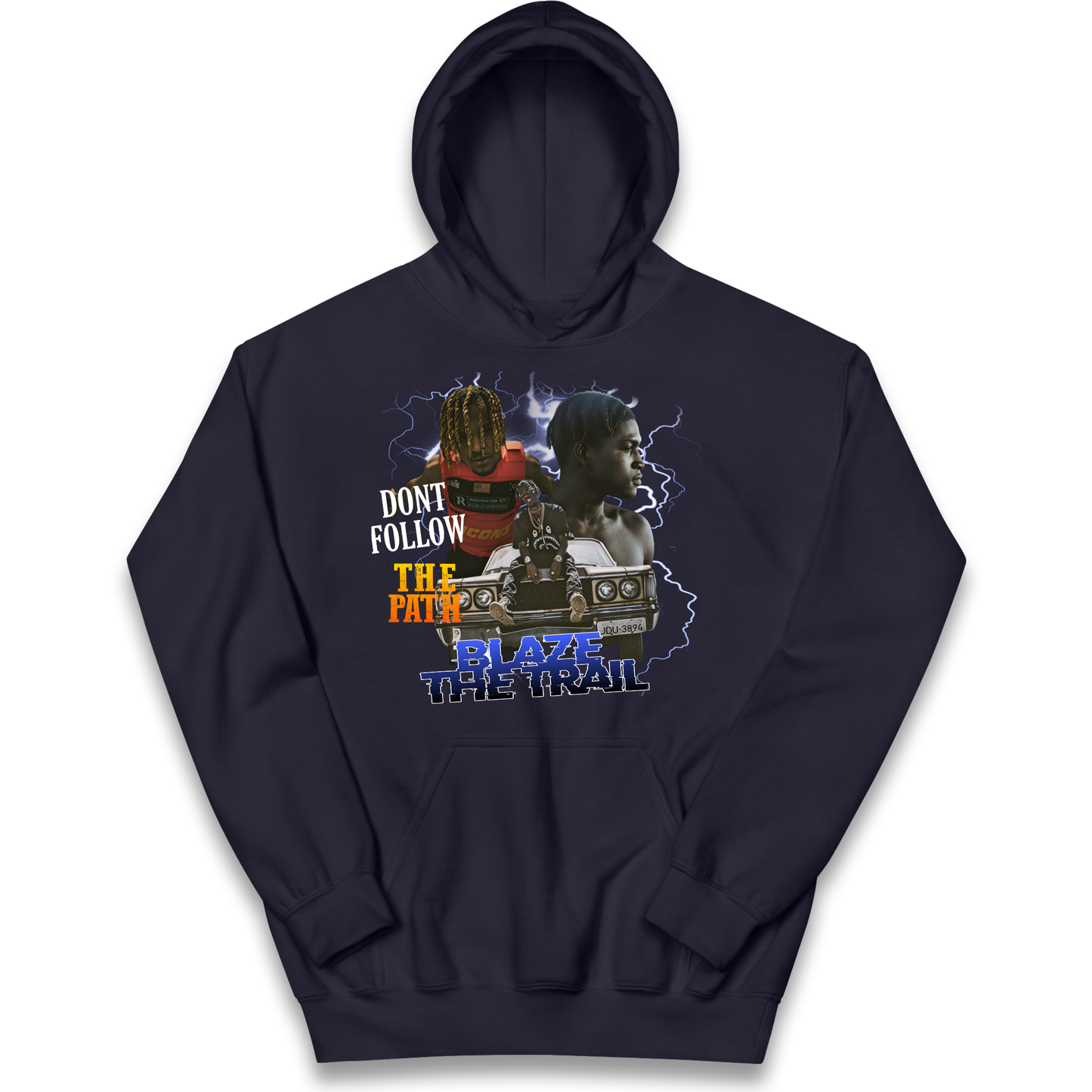 Hip Hop Blaze The Trail kids hoodie