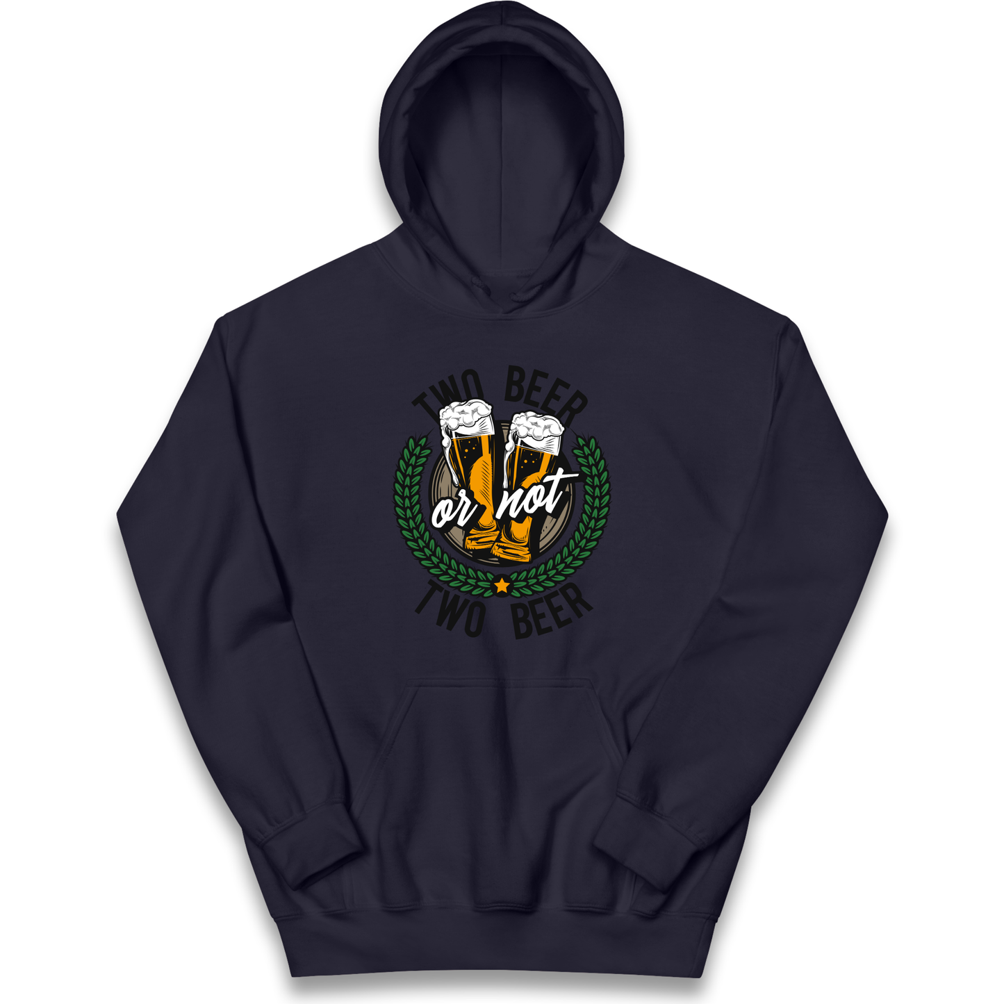 Two Beer or not Two Beer kids hoodie