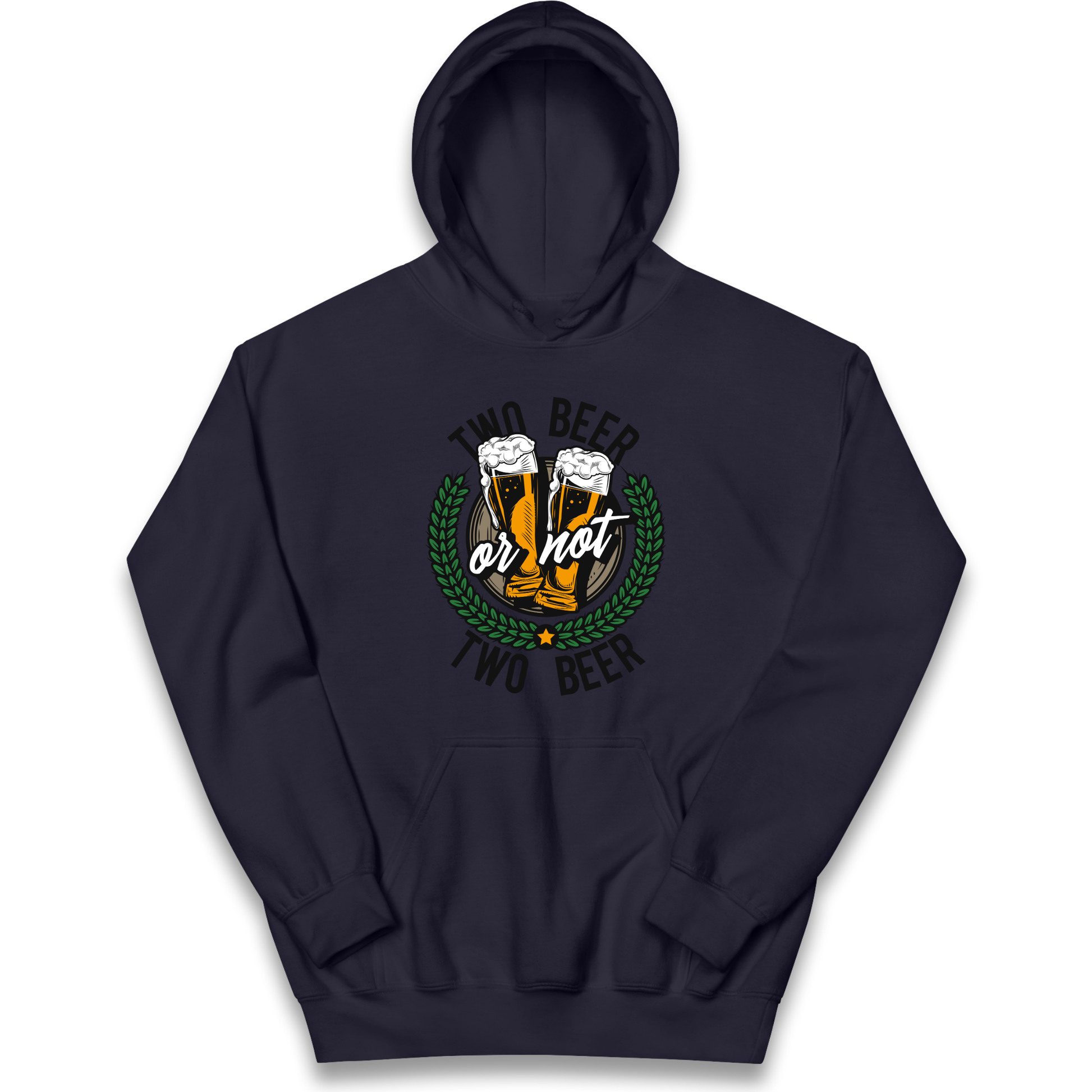 Two Beer or not Two Beer kids hoodie