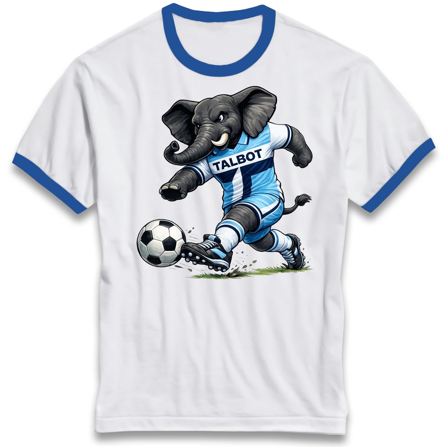 Retro Coventry City 1982 Football Ringer T Shirt