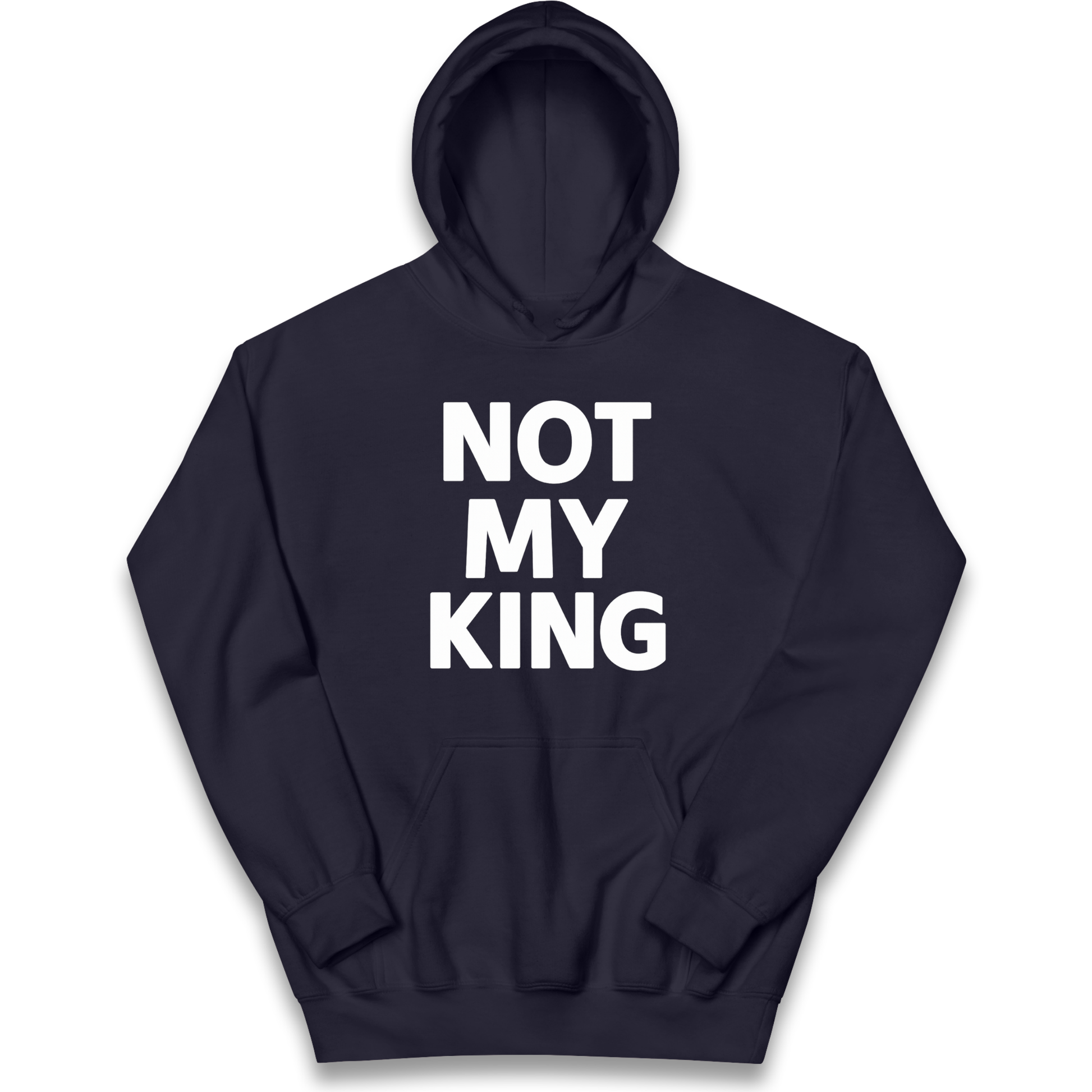 Not My King kids hoodie