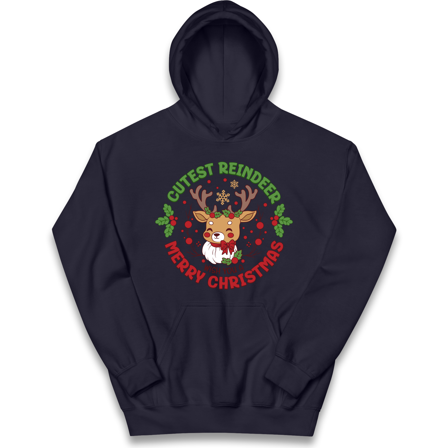 Cutest Reindeer kids hoodie