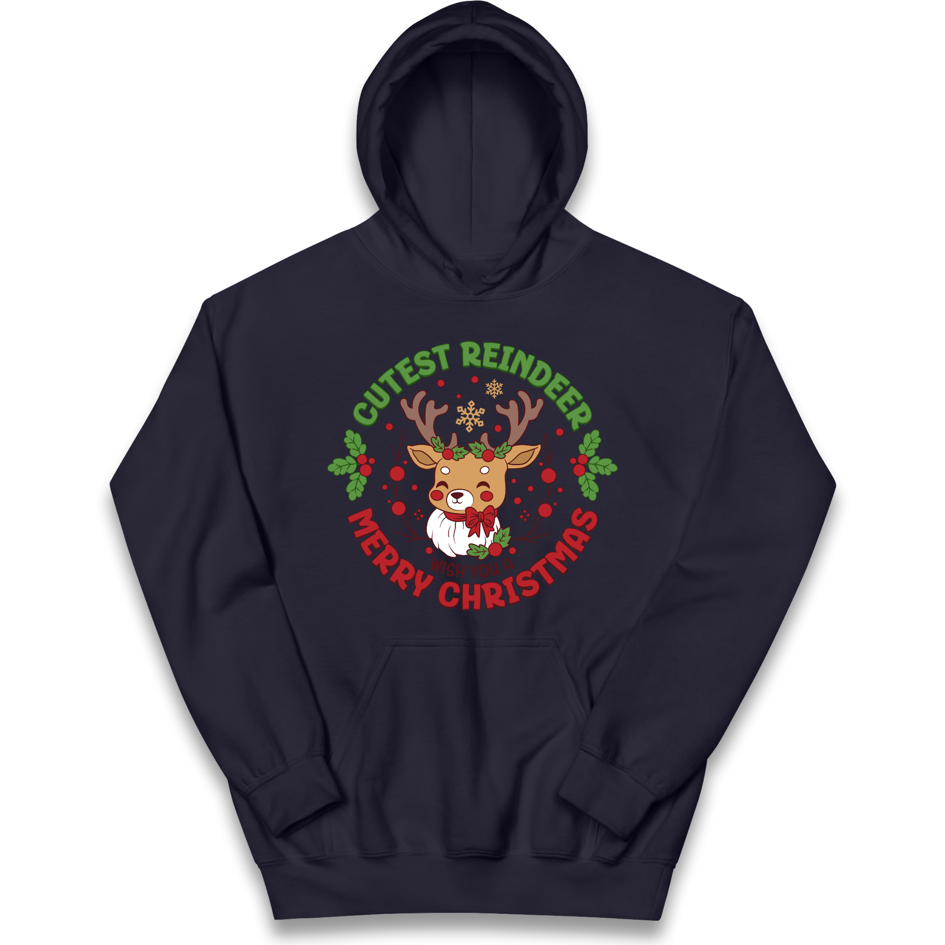 Cutest Reindeer kids hoodie