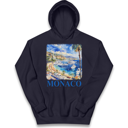 Monaco Painting kids hoodie