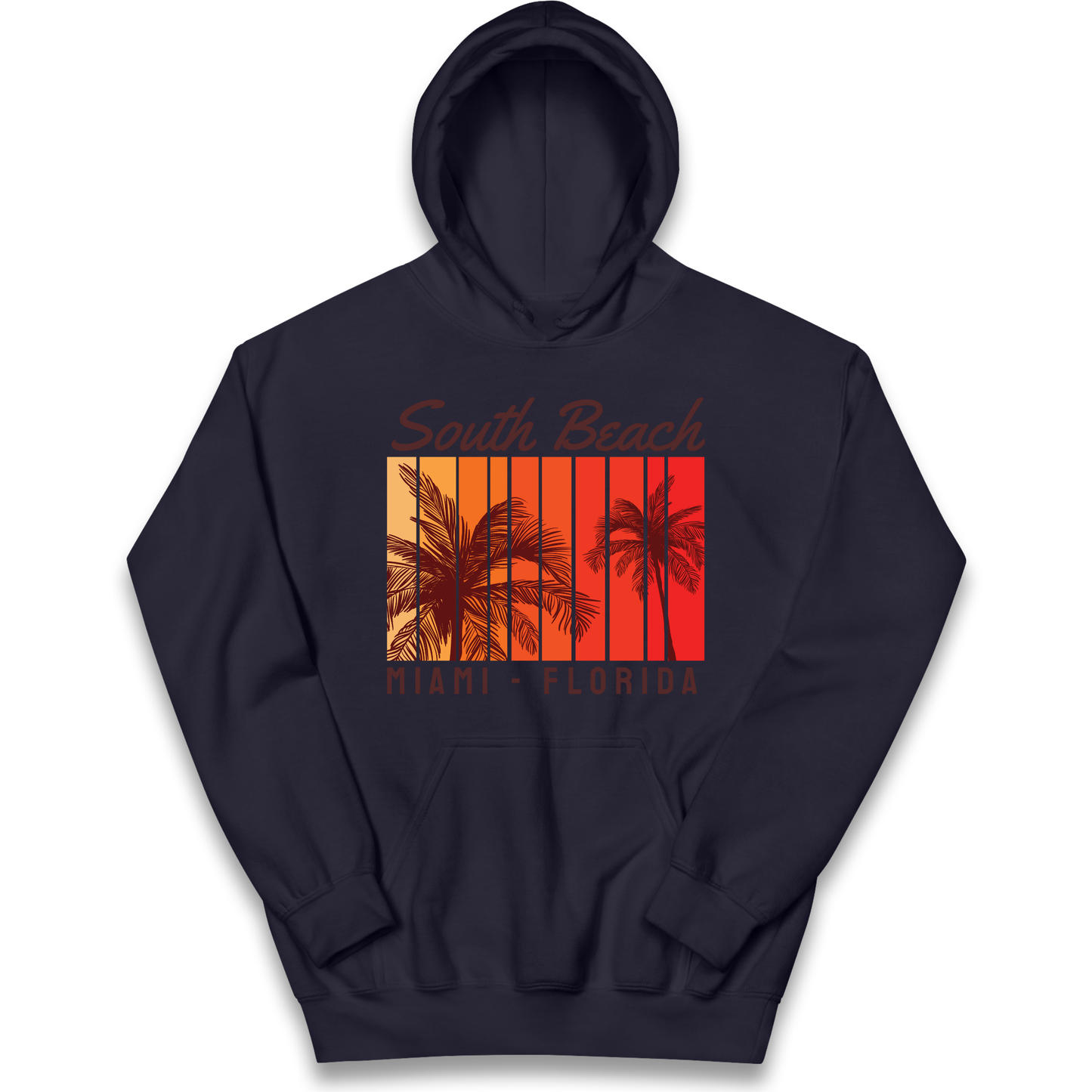 South Beach Miami Florida kids hoodie