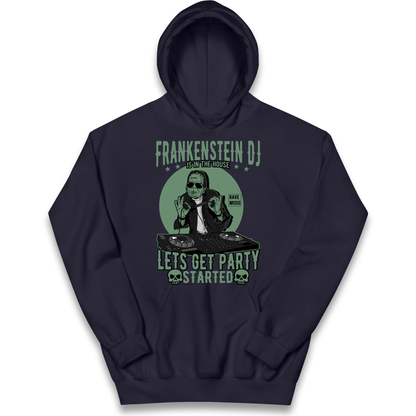 Frankenstein DJ kids hoodie