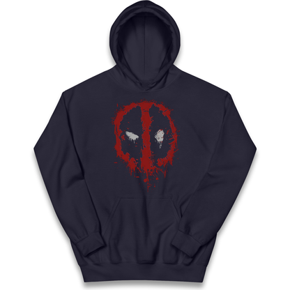 Marvel Deadpool Splatter Icon kids hoodie