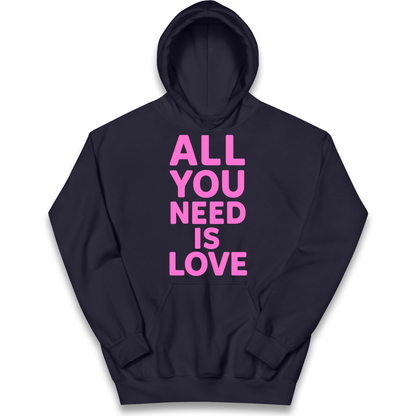 All You Need is Love kids hoodie