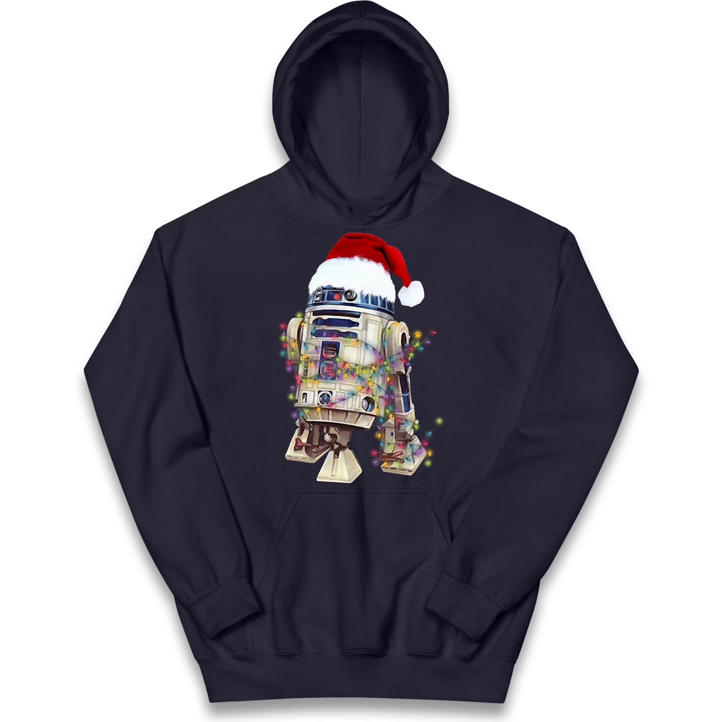 R2D2 Christmas Santa Christmas kids hoodie