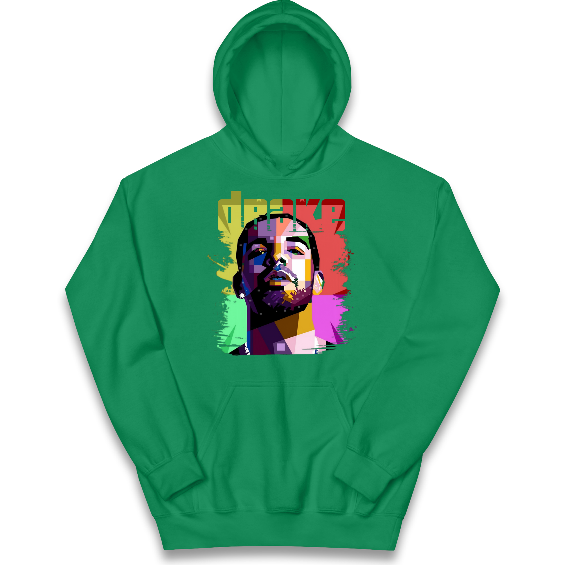 Drake Multi Colour Kids Hoodie