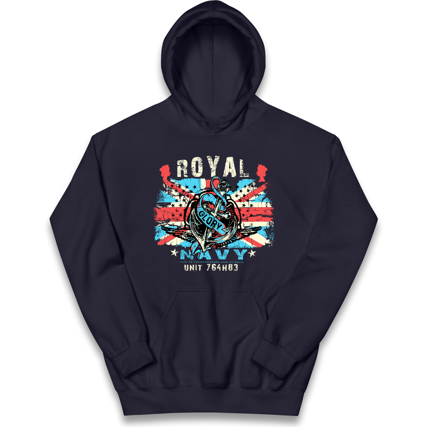 Royal Navy Glory Unit 764H83 kids hoodie