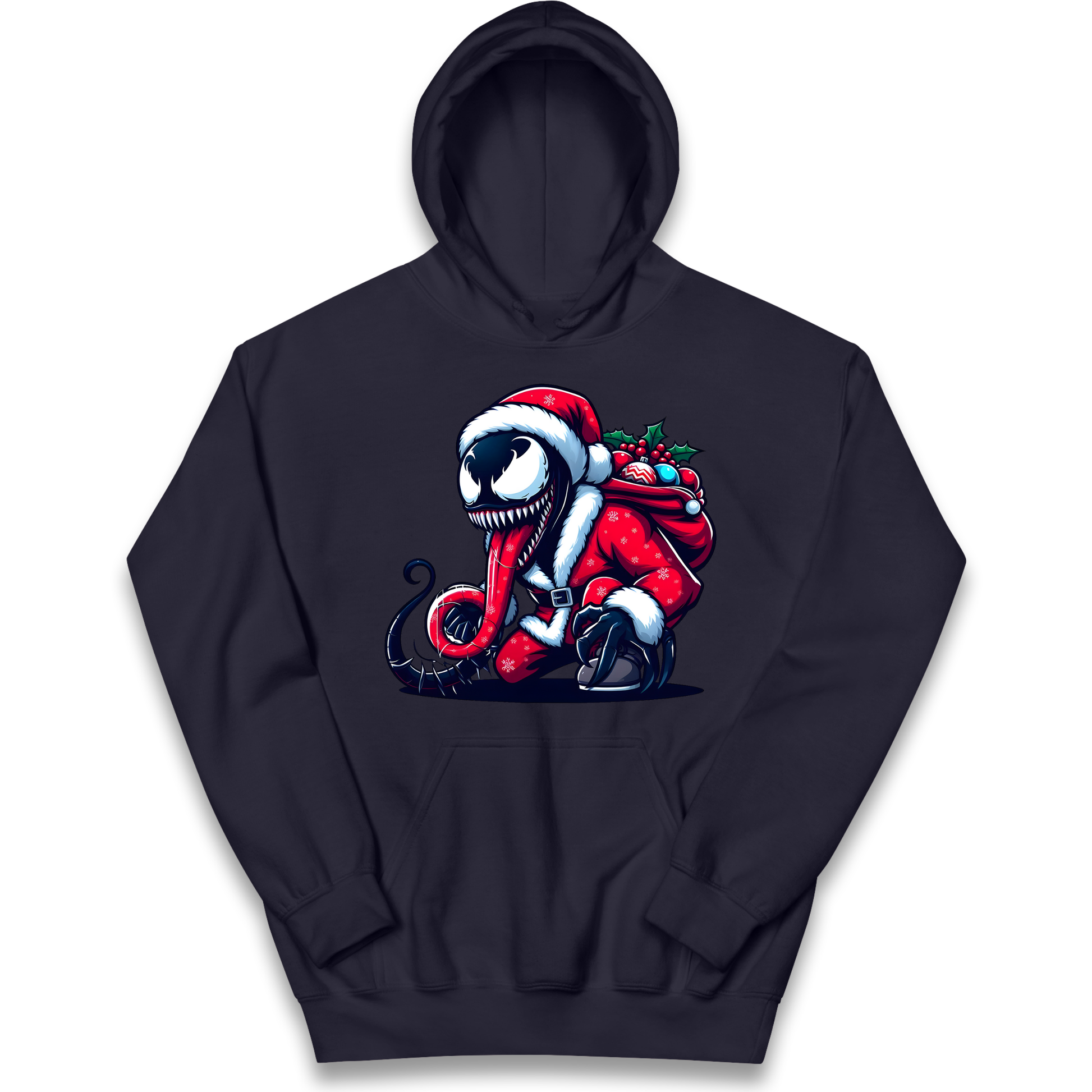 Venom Santa kids hoodie