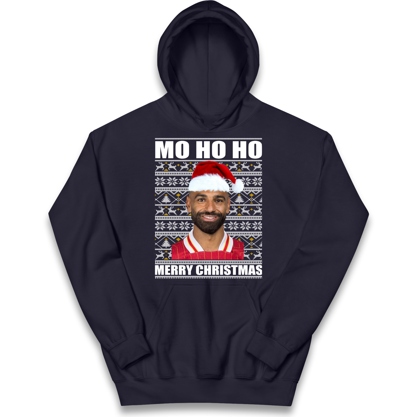 Mo Ho Ho Salah Kids Hoodie