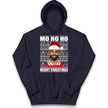 Mo Ho Ho Salah Kids Hoodie