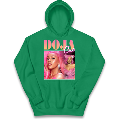 Doja Cat Pink Kids Hoodie