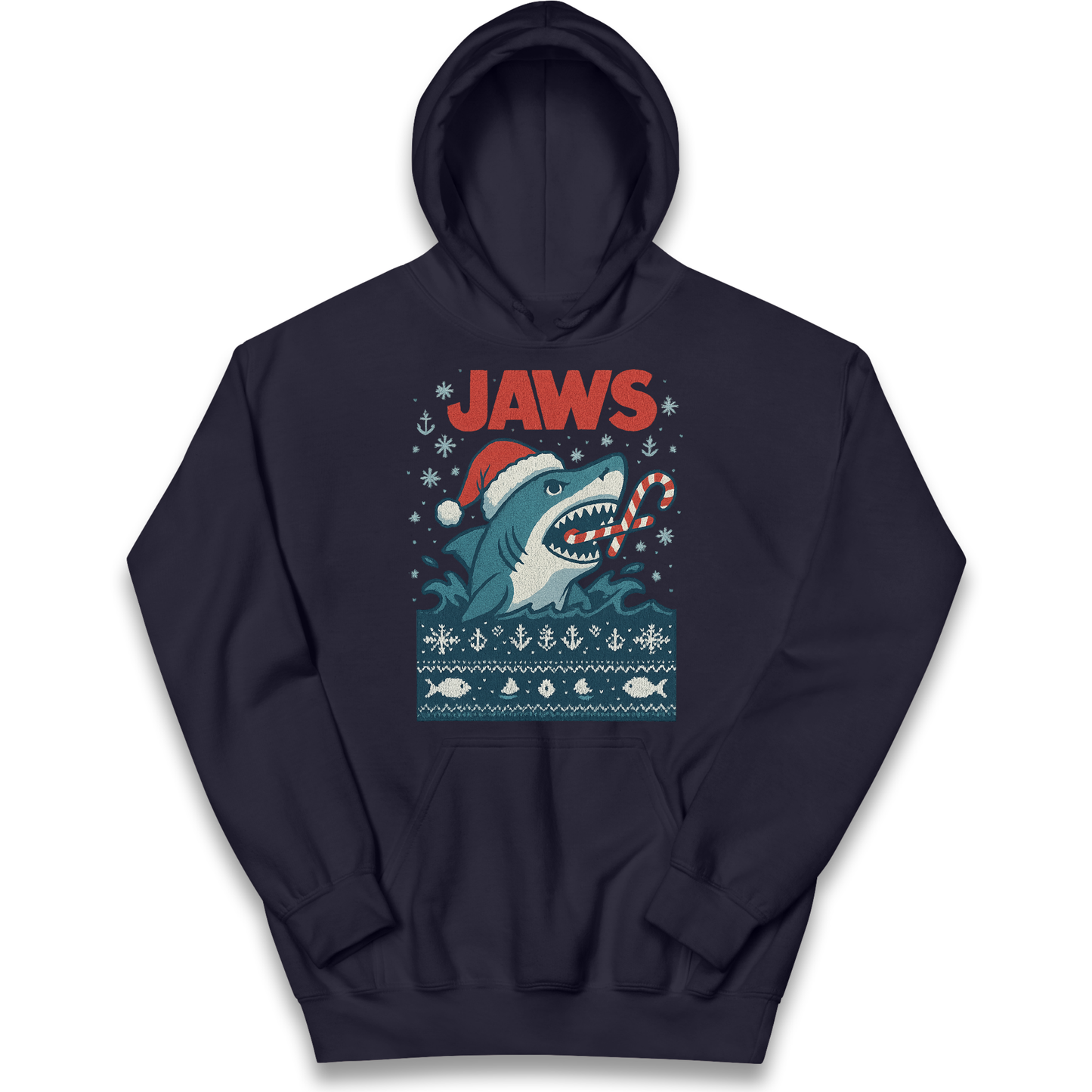 Jaws Christmas kids hoodie
