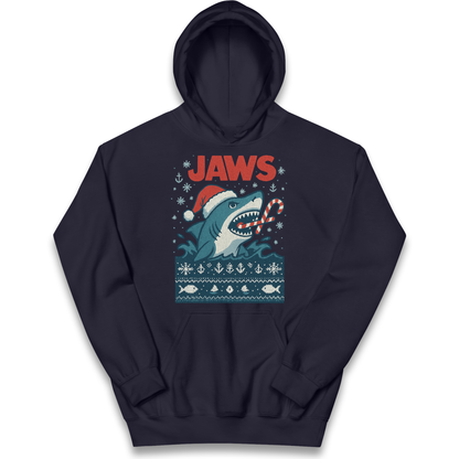 Jaws Christmas kids hoodie