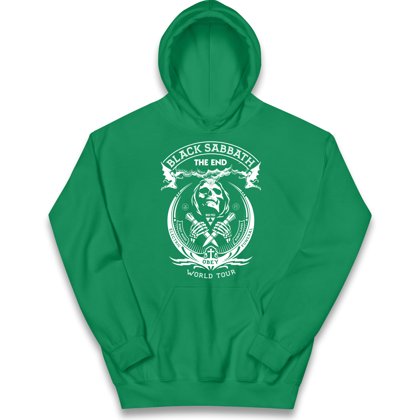 Black Sabbath The End World Tour Kids Hoodie