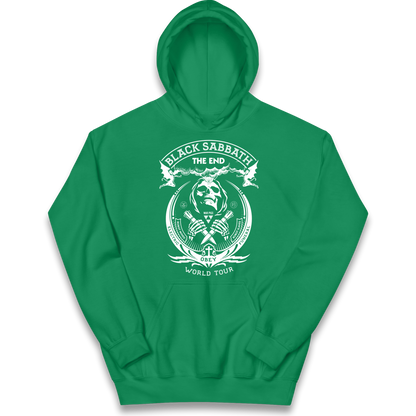 Black Sabbath The End World Tour Kids Hoodie