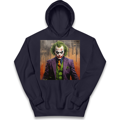 The Joker Painting kids hoodie