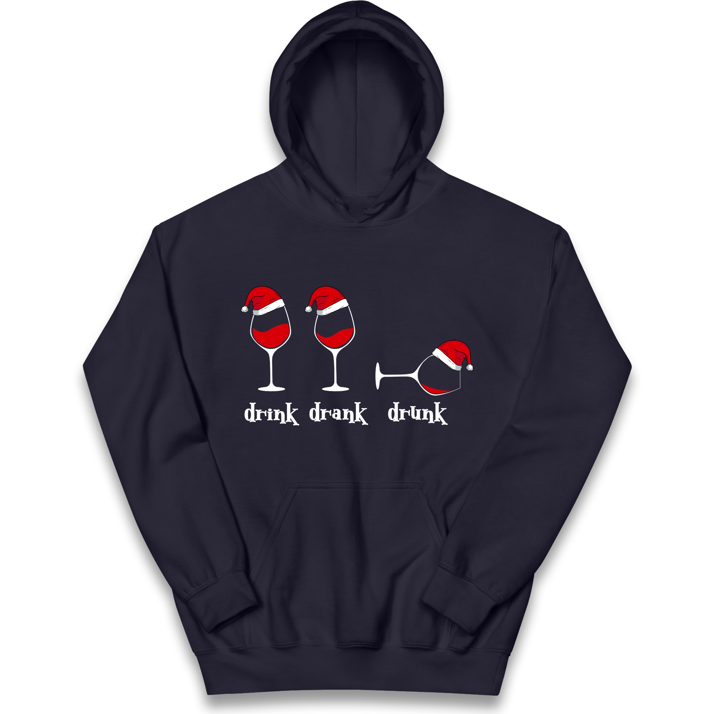 Drink Drank Drunk Kids Hoodie