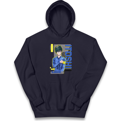Blue Lock Rin Itoshi kids hoodie
