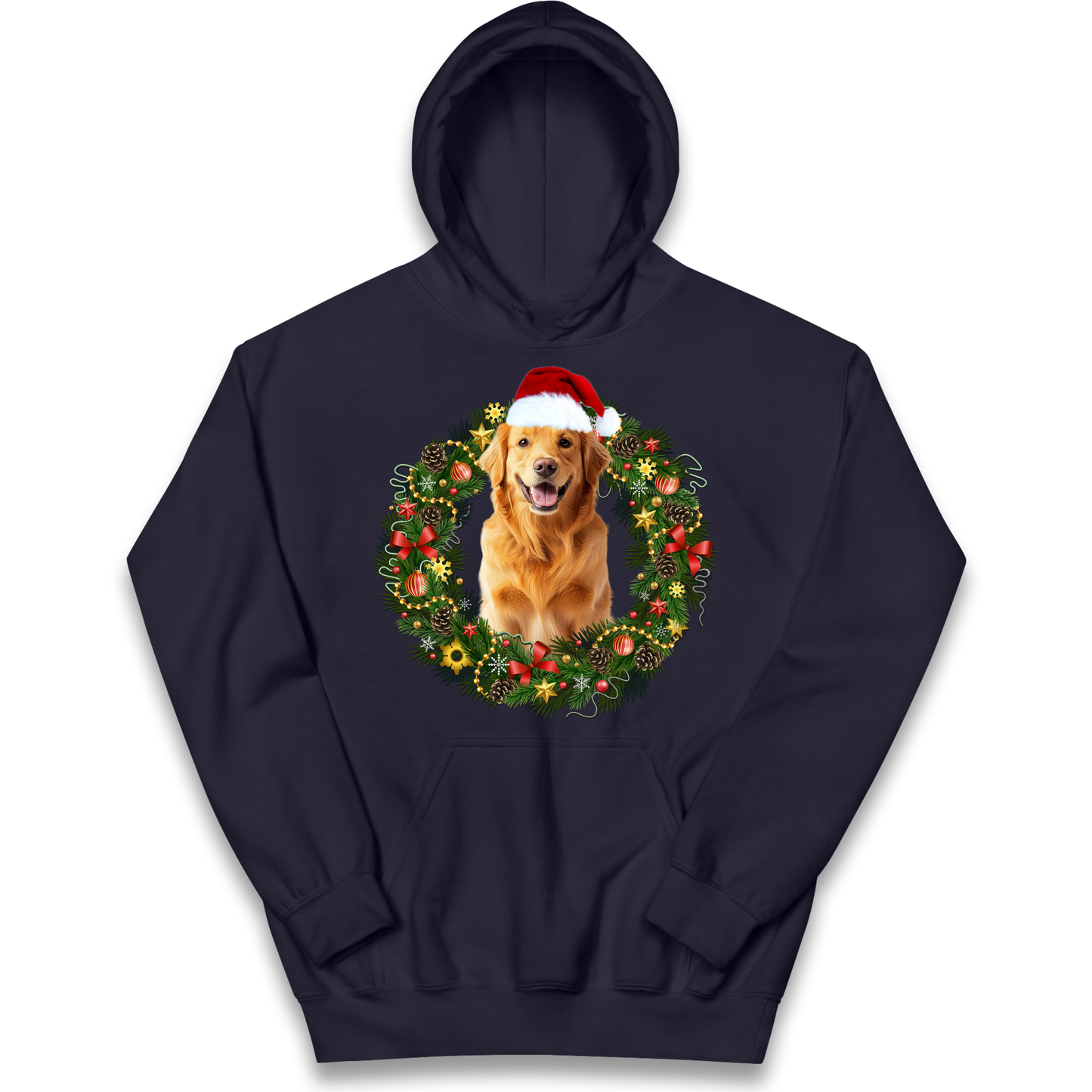 Dog Christmas kids hoodie