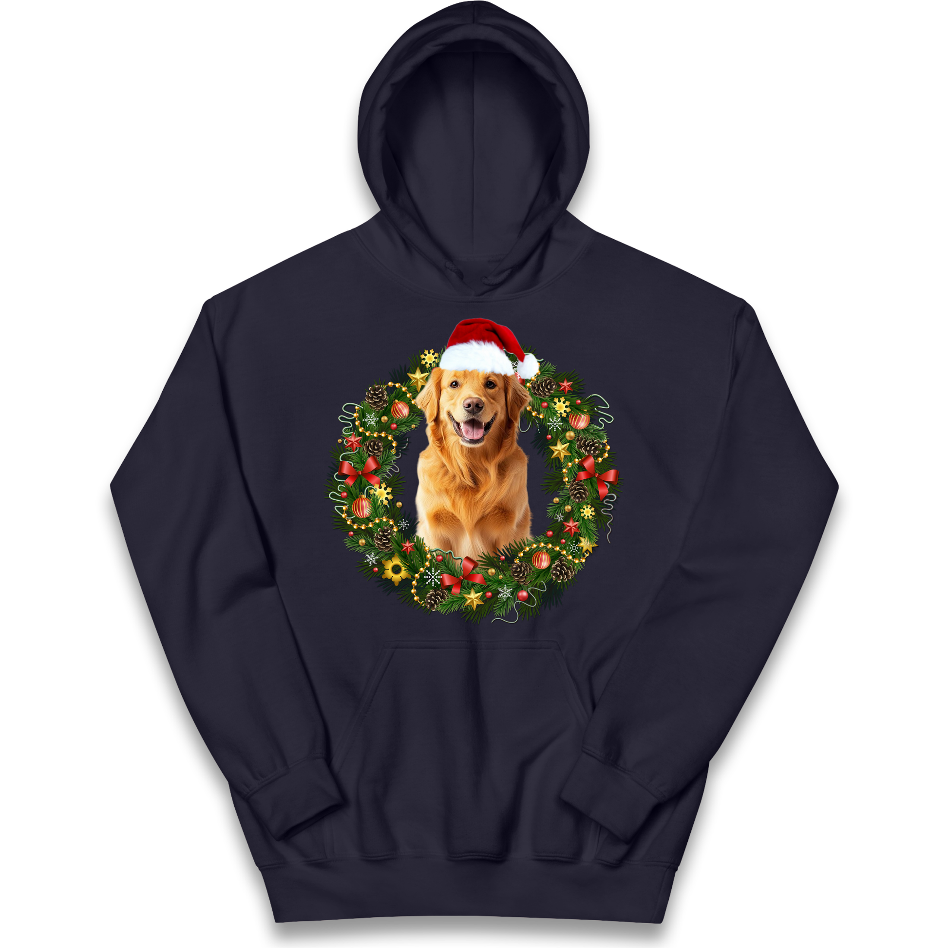 Dog Christmas kids hoodie