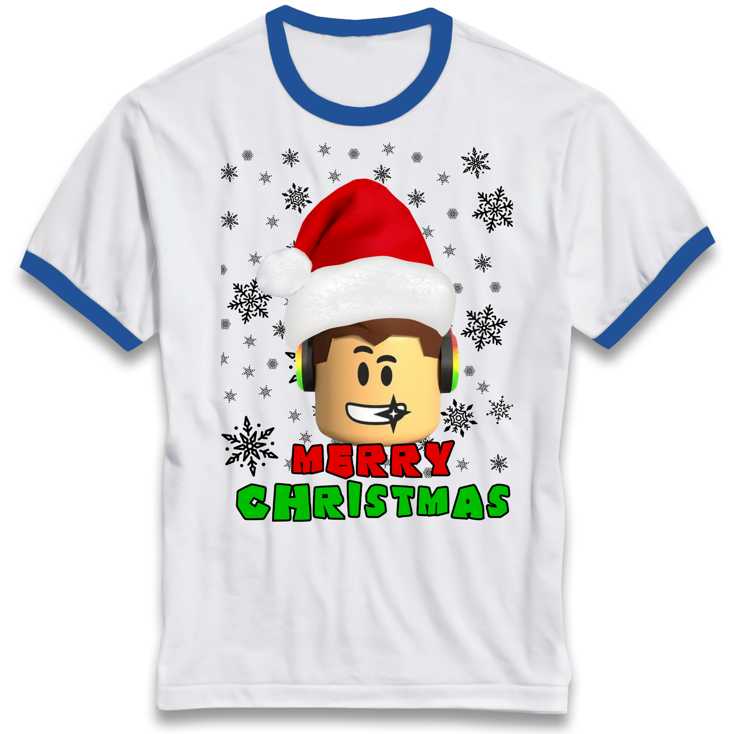 Roblox christmas Ringer T Shirt