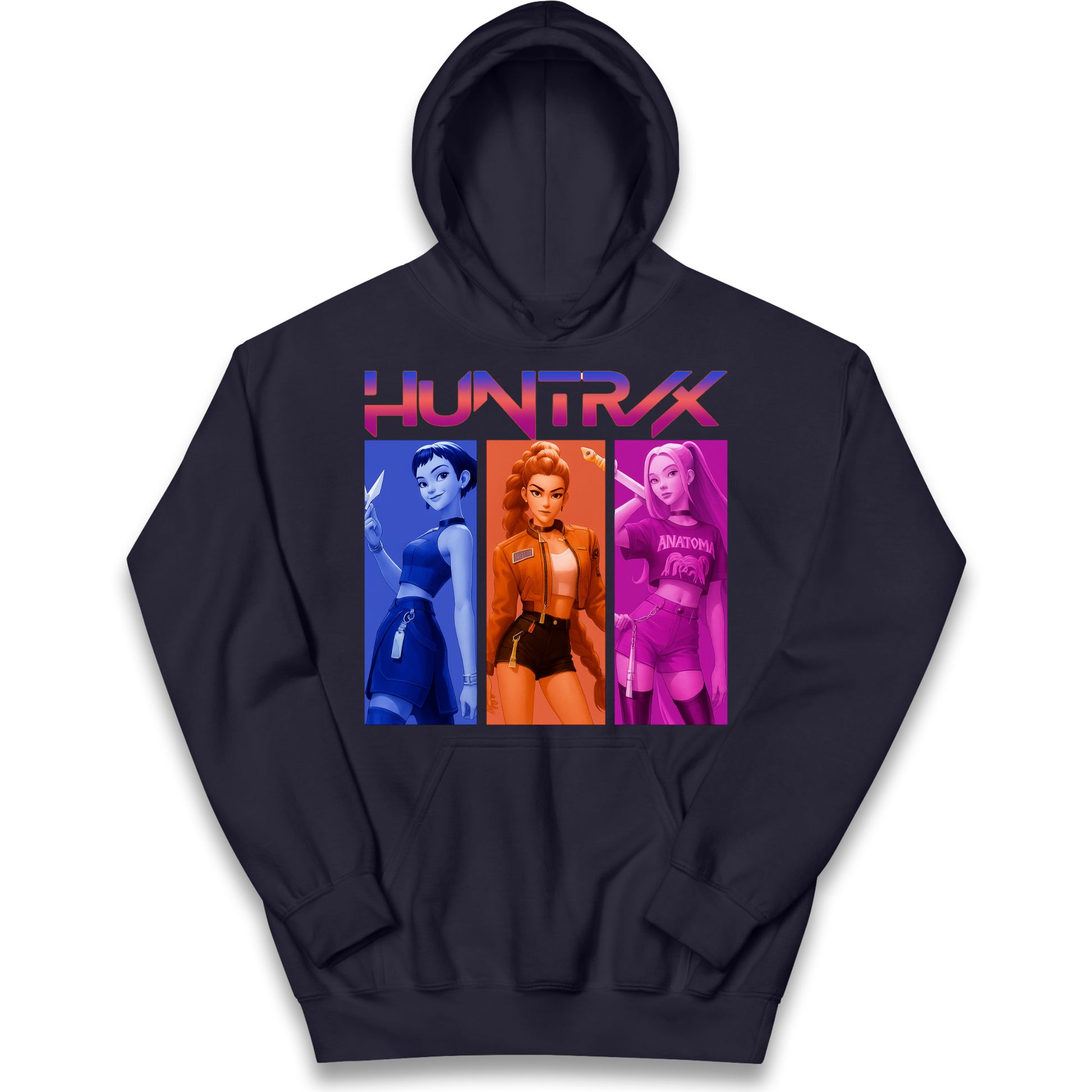 Kpop Demon Hunters Huntrix kids hoodie