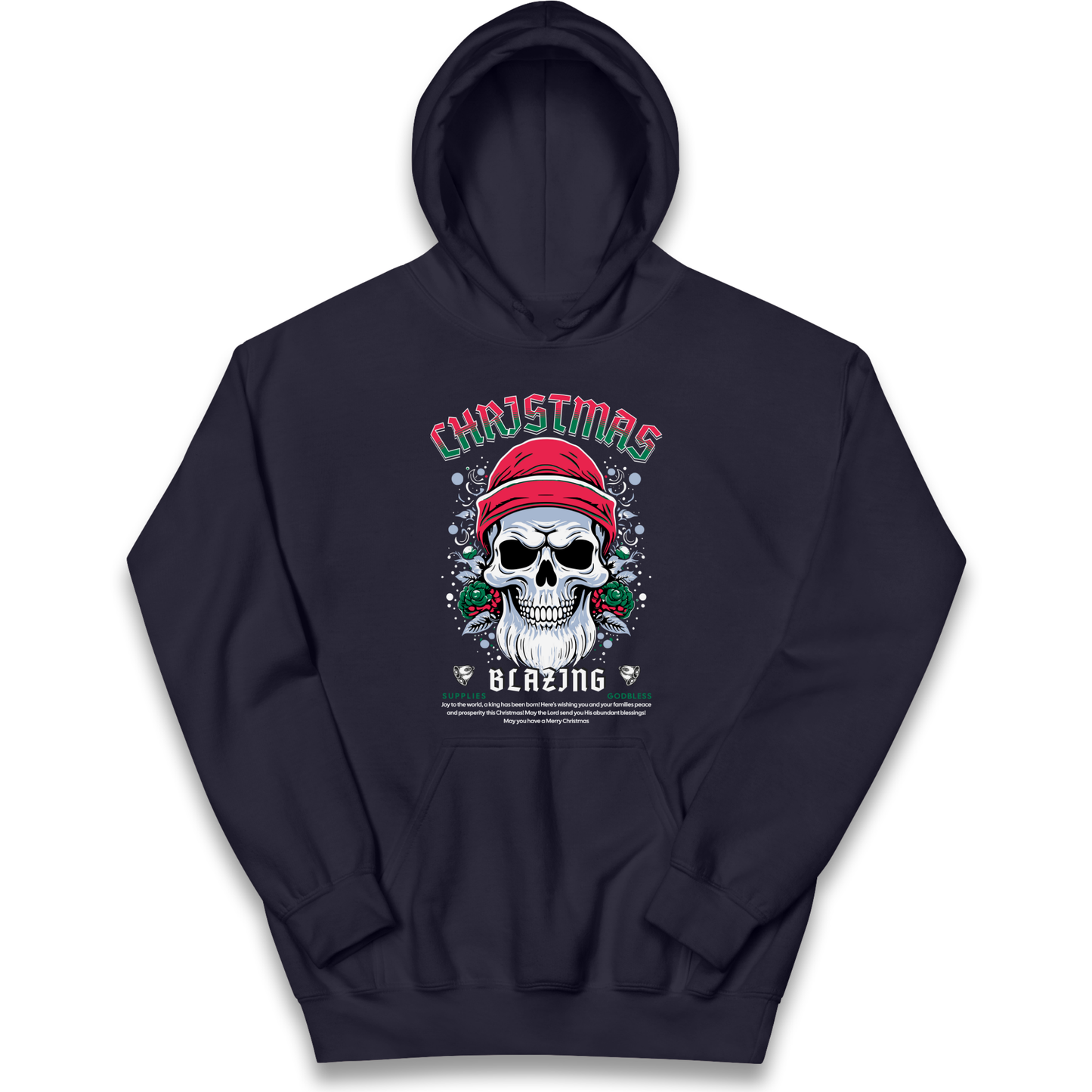 Christmas Blazing kids hoodie