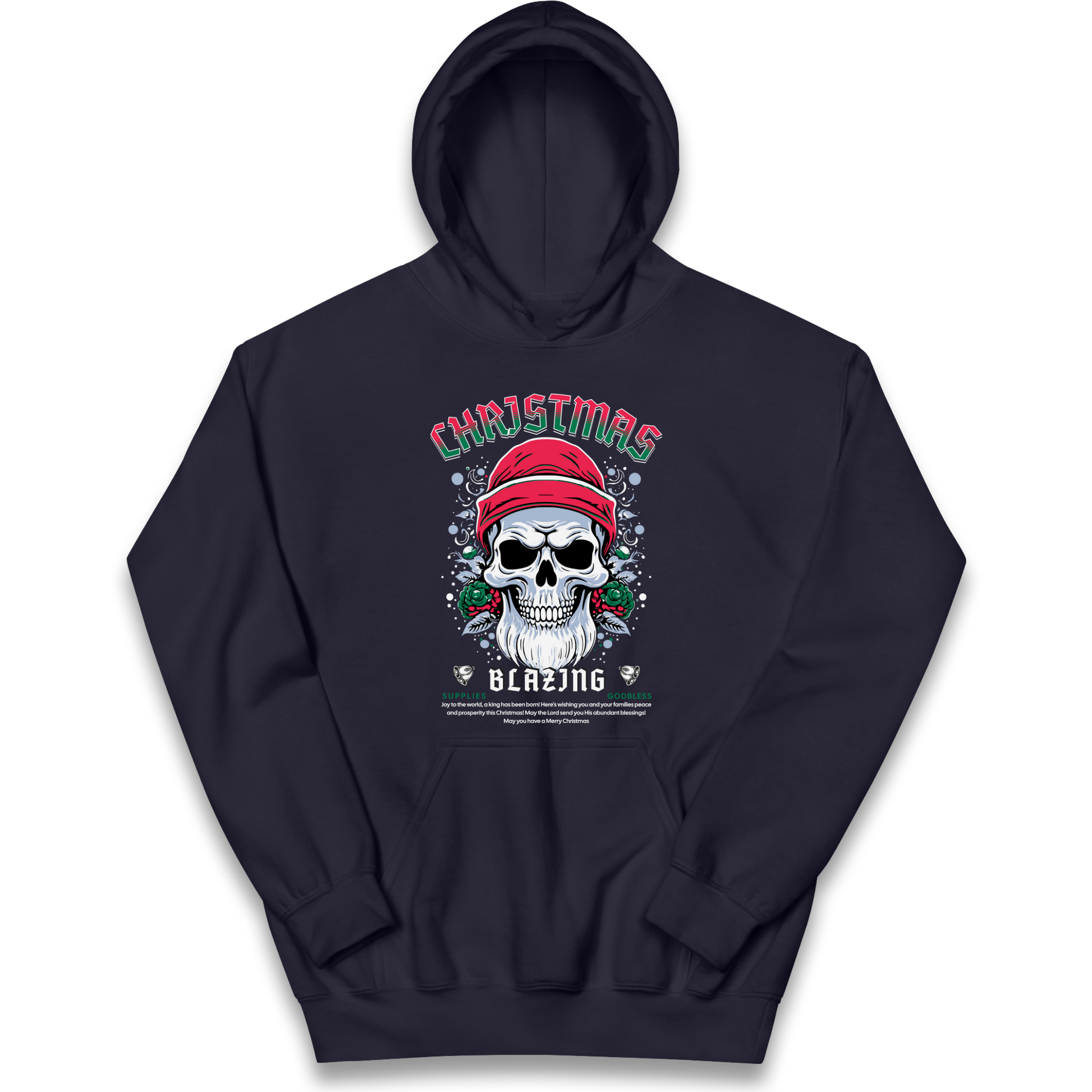 Christmas Blazing kids hoodie