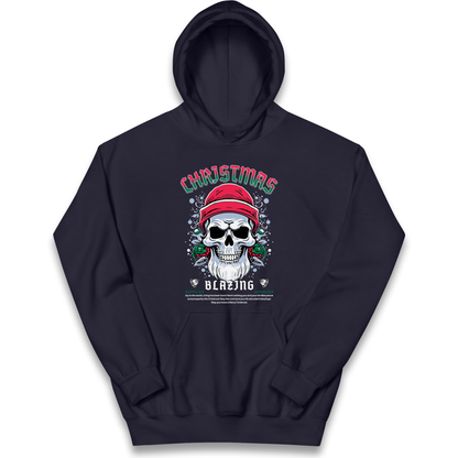 Christmas Blazing kids hoodie