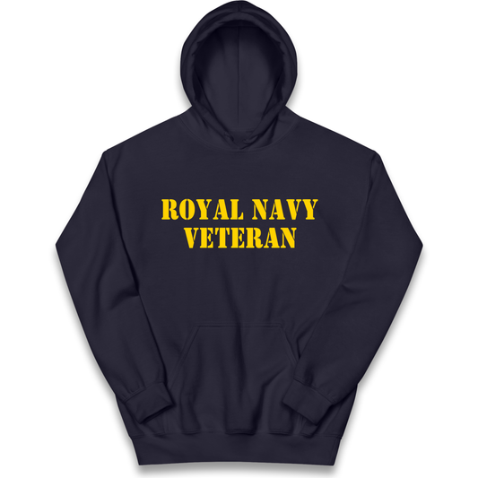 Royal Navy Veteran kids hoodie