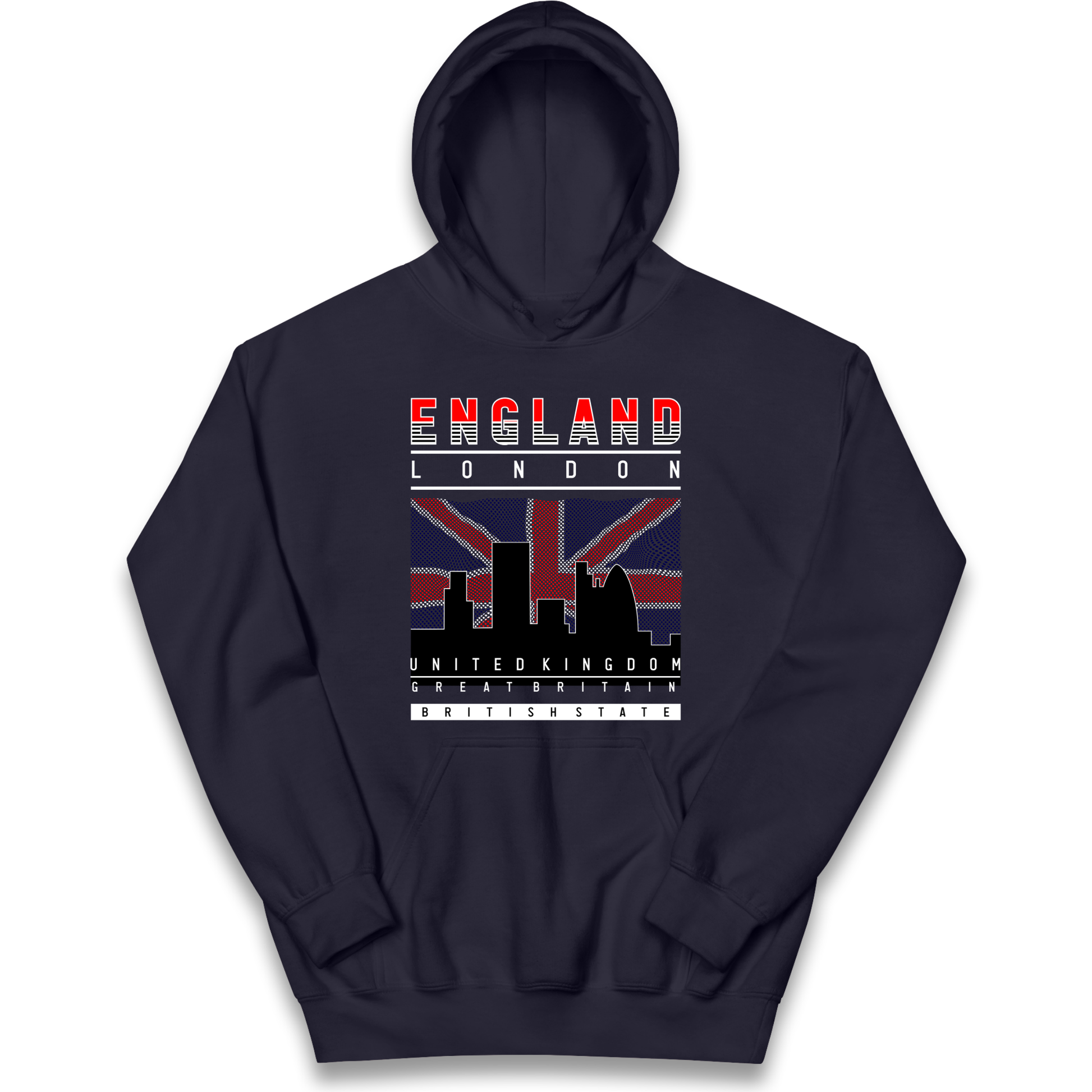 England London kids hoodie