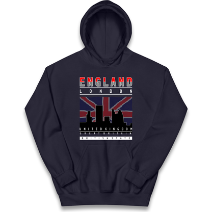 England London kids hoodie
