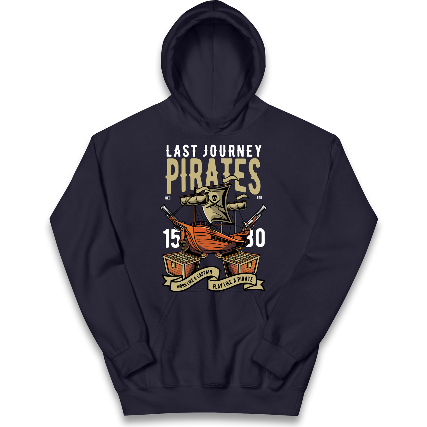 Last Journey Pirates kids hoodie