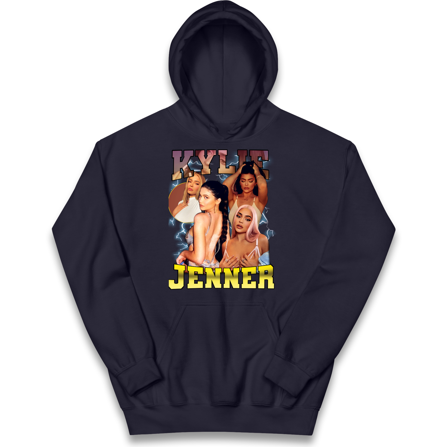 Kylie Jenner Pink Lips kids hoodie