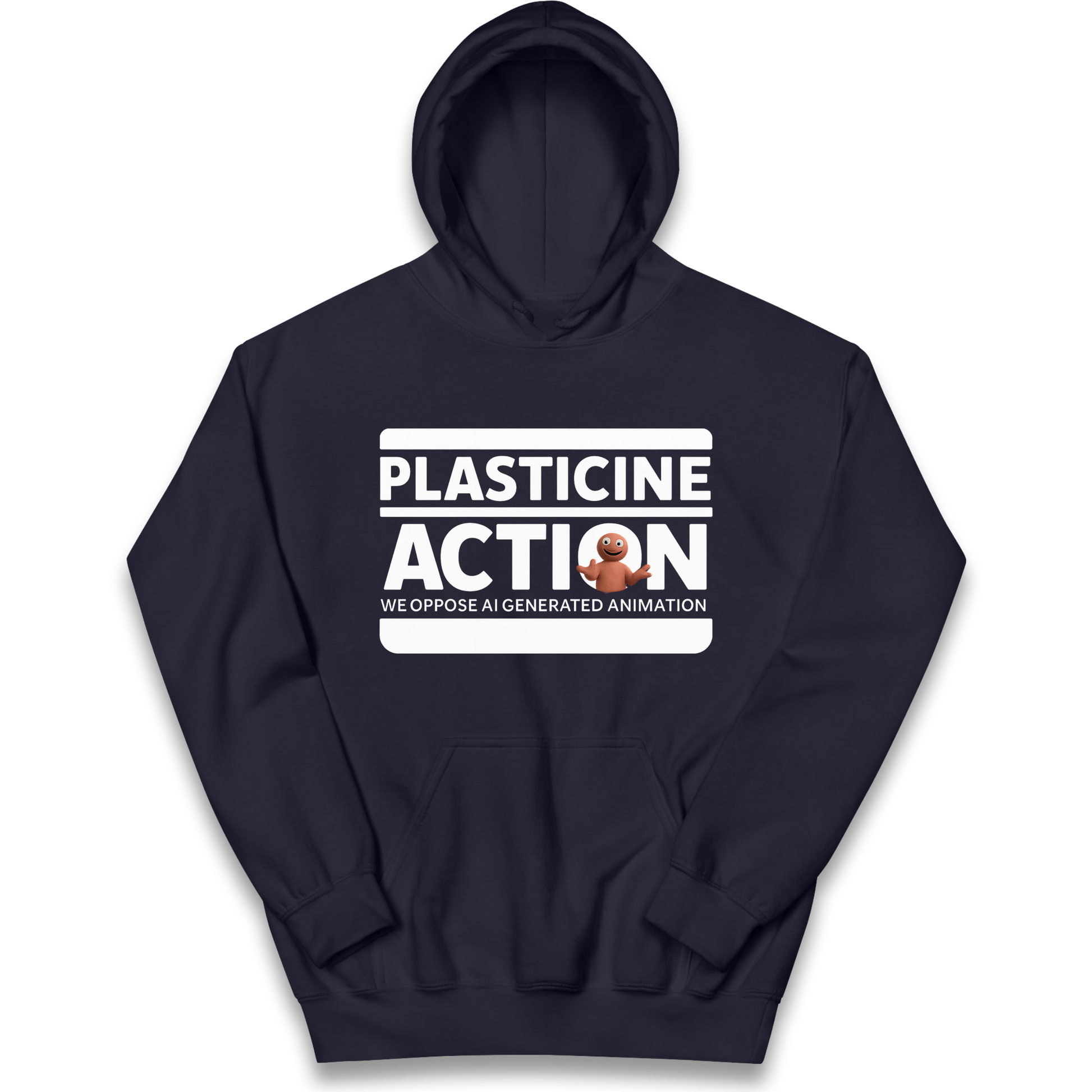 plasticine action kids hoodie